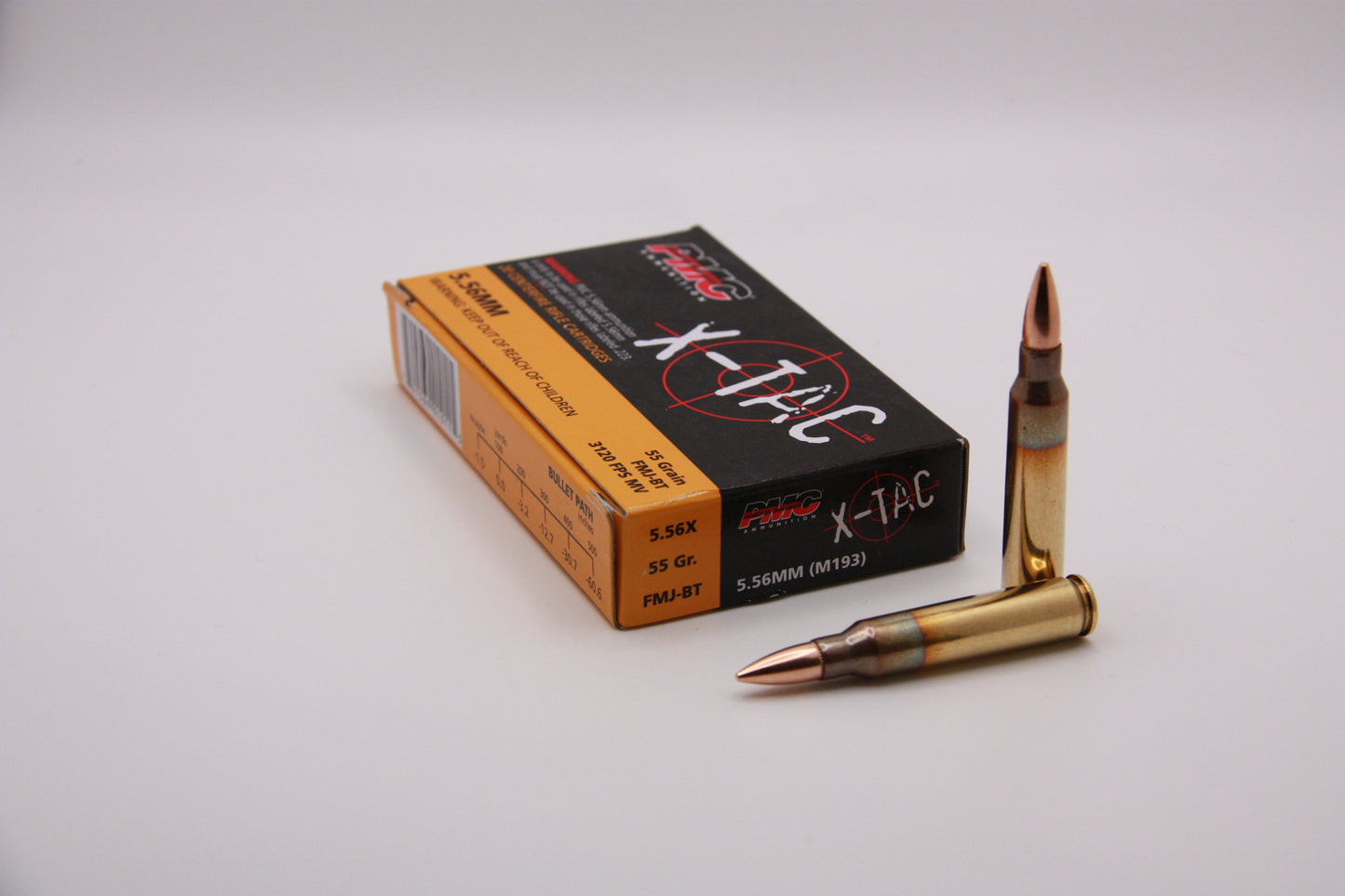 PMC X-TAC 5.56mm NATO 55gr FMJBT