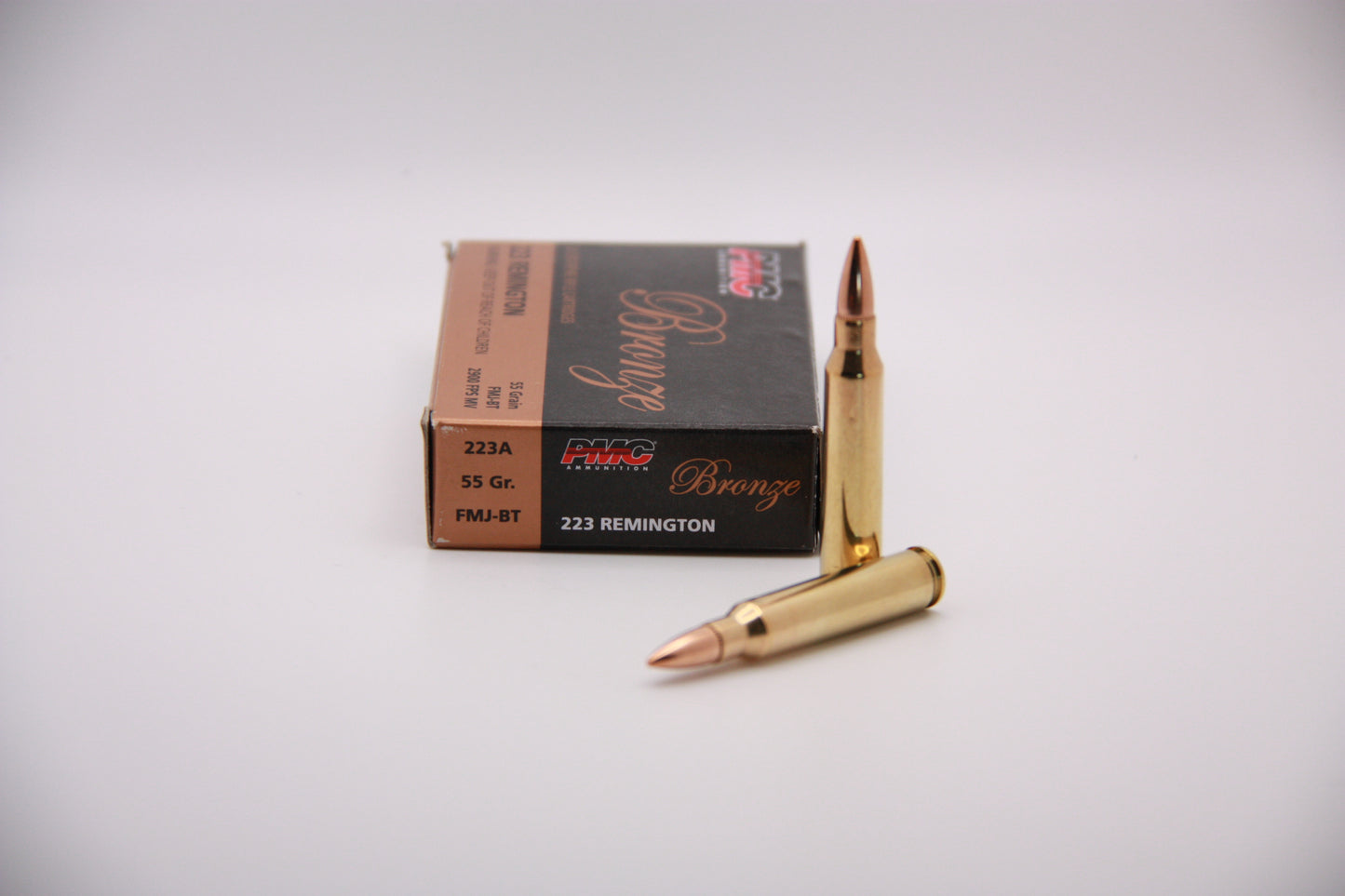 PMC Bronze 223 Rem 55GR FMJBT