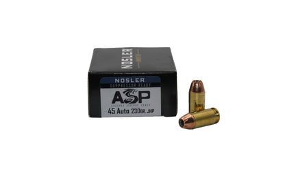 Nosler 45 Auto 230gr Assured Stopping Power