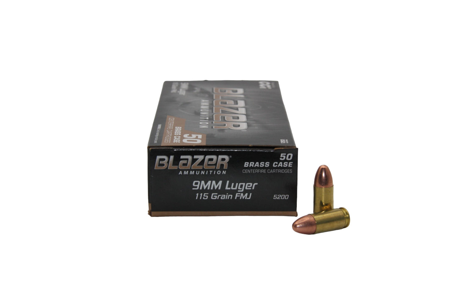 CCI Blazer Brass 9mm 115GR FMJ