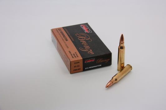 PMC Bronze 223 Rem 55GR FMJBT