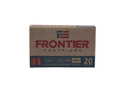 Hornady Frontier 5.56 55gr FMJ