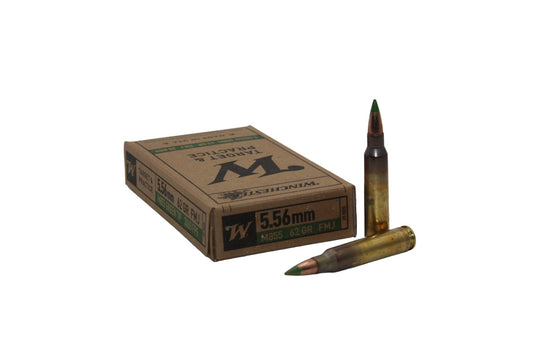 Winchester 5.56 M855 62gr FMJ