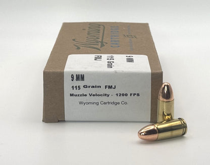 BULK 9mm 115gr FMJ 1000rds