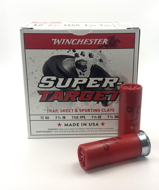 Winchester SuperTarget 12ga 2-3/4" 7-1/2 Shot